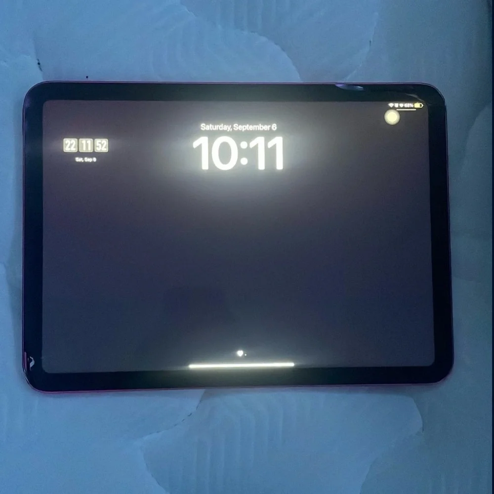 Pink iPad 10th generation